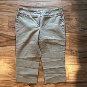 Laura Ashley Khaki Capris